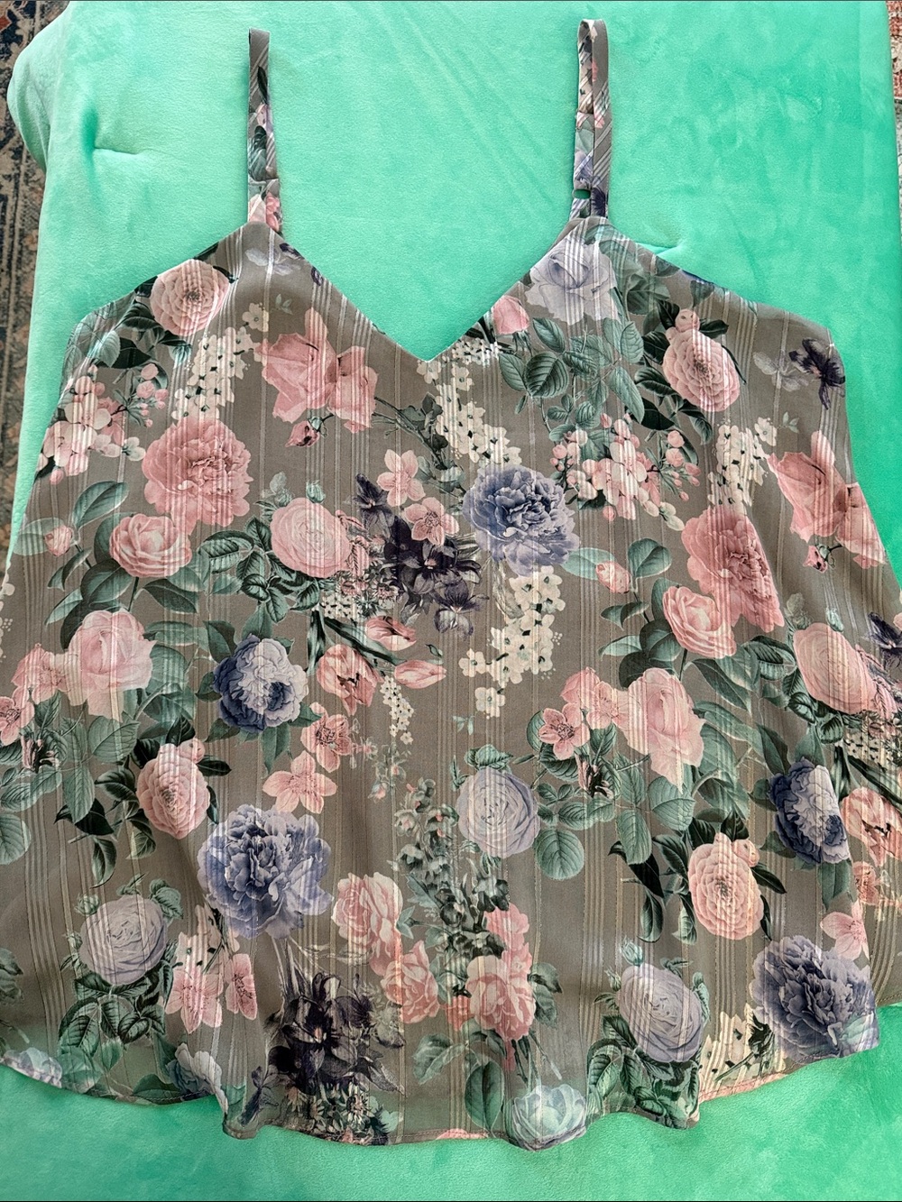 Torrid Sophie Chiffon Swing floral Cami